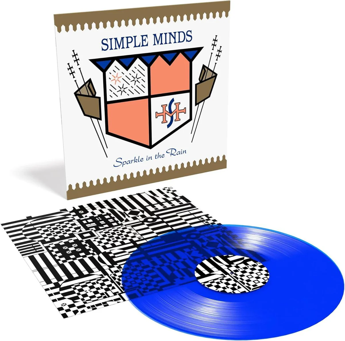SIMPLE MINDS - SPARKLE IN THE RAIN ltd translucent blue vinyl LP