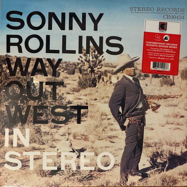 ROLLINS SONNY - WAY OUT WEST LP