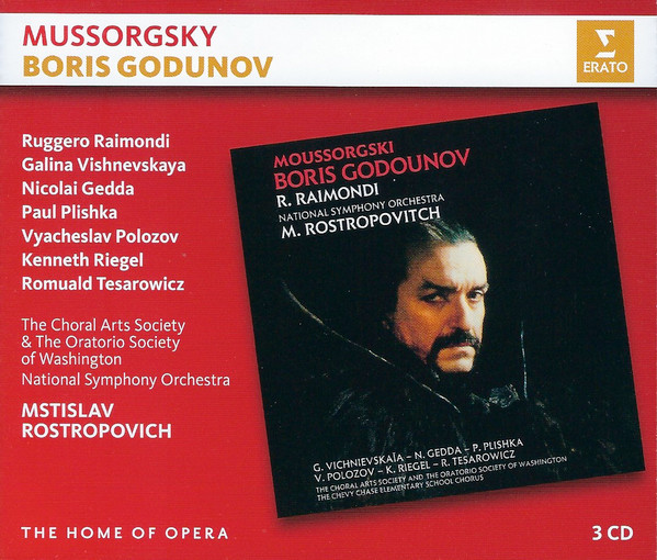 MUSSORGSKY/ROSTOPOVICH - BORIS GODUNOV
