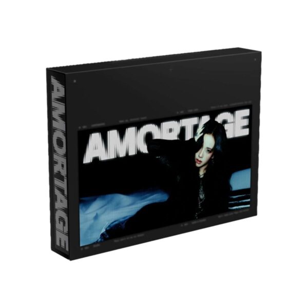 JISOO – AMORTAGE (black version CD box)