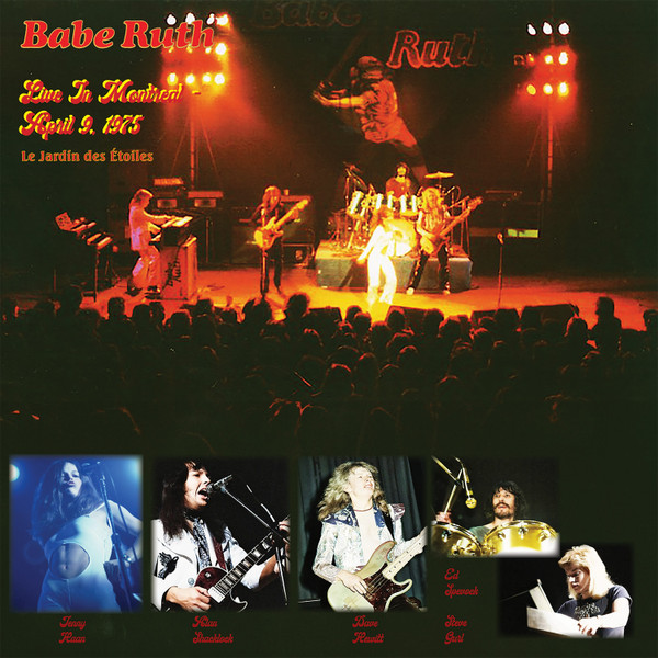 BABE RUTH – LIVE IN MONTREAL coloured vinyl LP