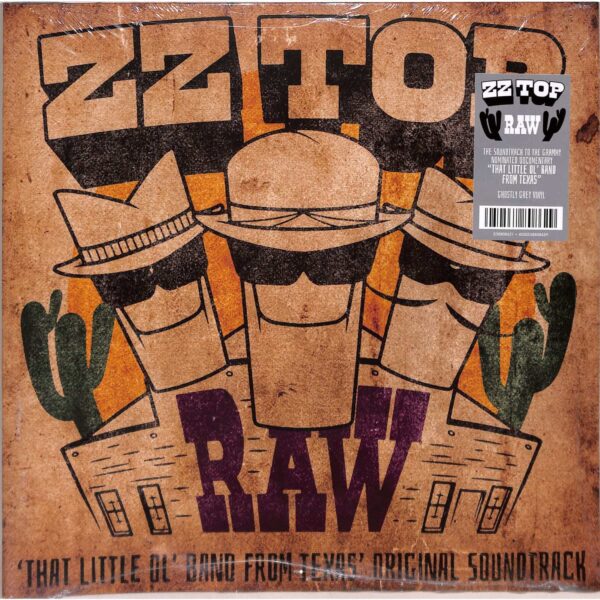 O.S.T. – ZZ TOP RAW gray vinyl LP