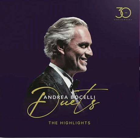 BOCELLI  ANDREA – DUETS 30 anniversary LP