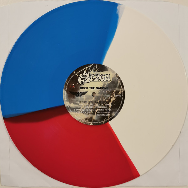 SAXON - ROCK THE NATIONS tri-colour vinyl LP - Slika 2