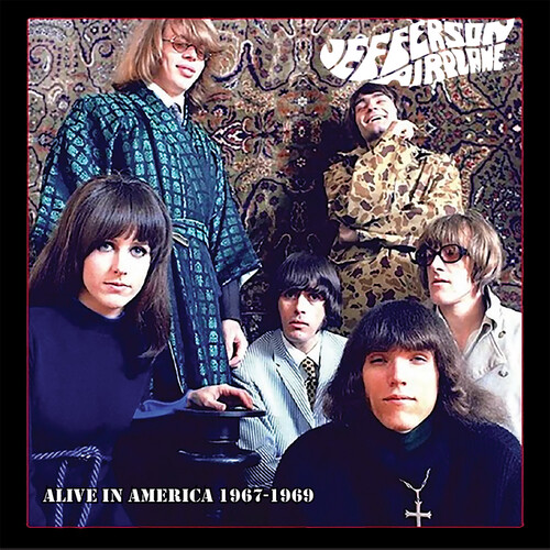 JEFFERSON AIRPLANE – ALIVE IN AMERICA 1967 – 1969 coloured vinyl LP2