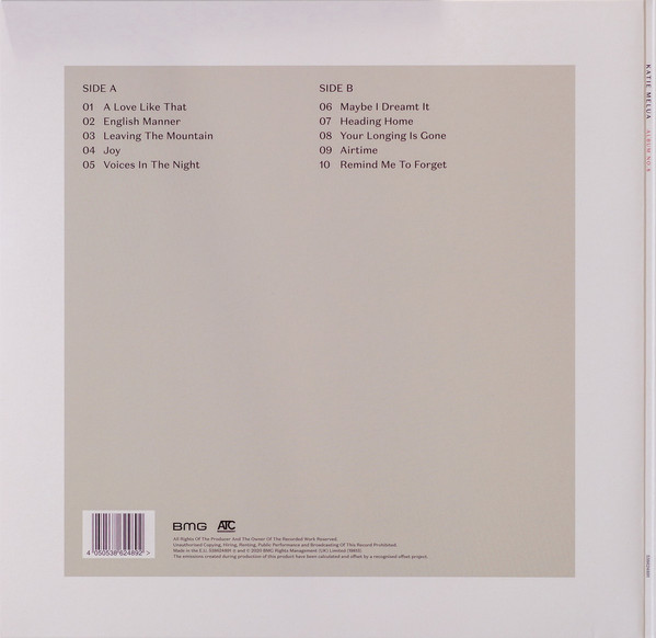 MELUA KATIE – ALBUM NO. 8 LP