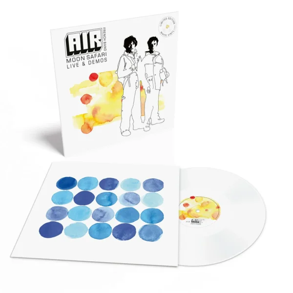 AIR – MOON SAFARI LIVE & DEMOS RSD 2025 white vinyl LP