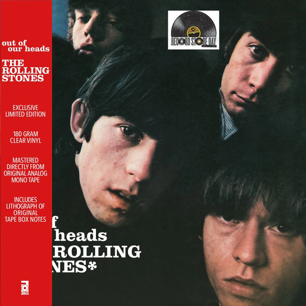 ROLLING STONES – OUT OF OUR HEADS RSD 2025 clear vinyl LP