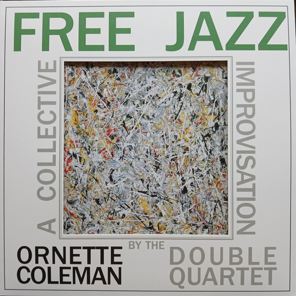 COLEMAN ORNETTE DOUBLE QUARTET – FREE JAZZ blue vinyl LP