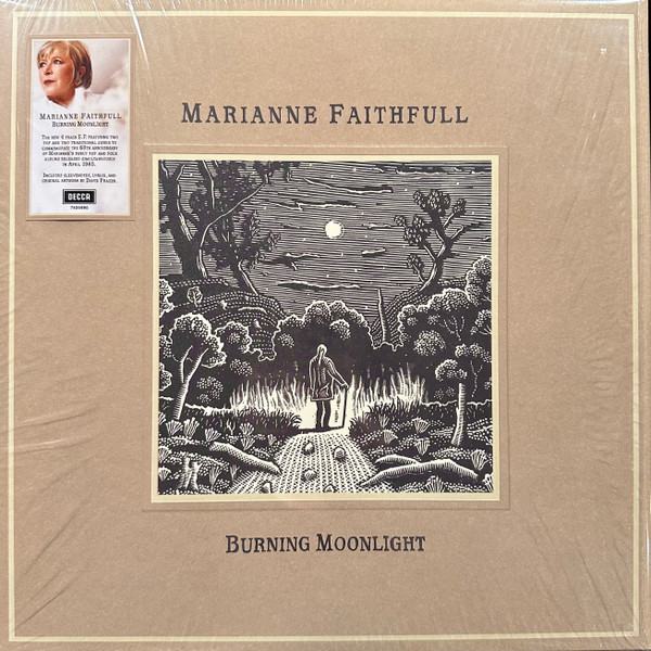 FAITHFULL MARIANNE – BURNING MOONLIGHT RSD 2025 clear vinyl 12’EP