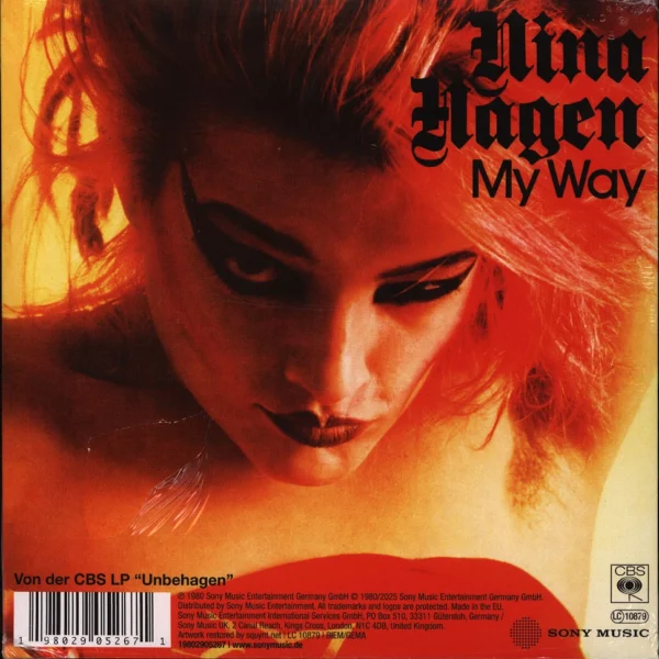 NINA HAGEN BAND – MY WAY RSD 2025 orange vinyl 07″S
