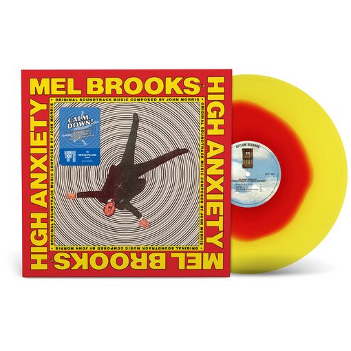 O.S.T. – HIGH ANXIETY  MEL BROOKS RSD 2025 greatest hits red yellow vinyl  LP