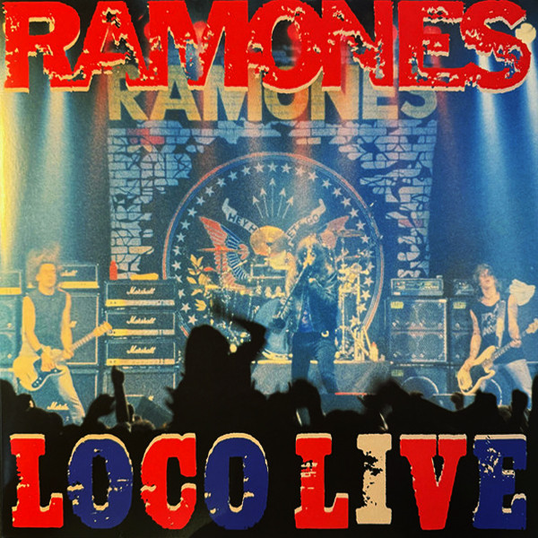 RAMONES – LOCO, LIVE RSD 2025 blue & red vinyl LP2