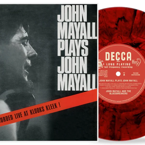 MAYALL JOHN – PLAYS JOHN MAYALL RSD 2025 red/black marble vinyl LP