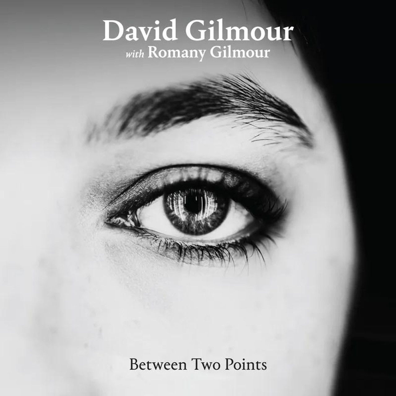 GILMOUR DAVID & ROMANY GILMOUR - BETWEEN TWO POINTS RSD 2025 clear vinyl 12" SP