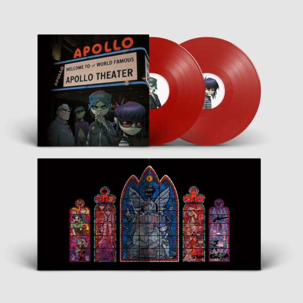 GORILLAZ – DEMON DAYS LIVE FROM APOLLO THEATER RSD 2025 red vinyl LP2