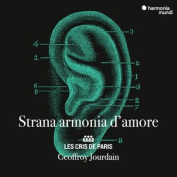 JOURDAIN/LES CRIS DE PARIS – STRANA ARMONIA D’AMORE CD