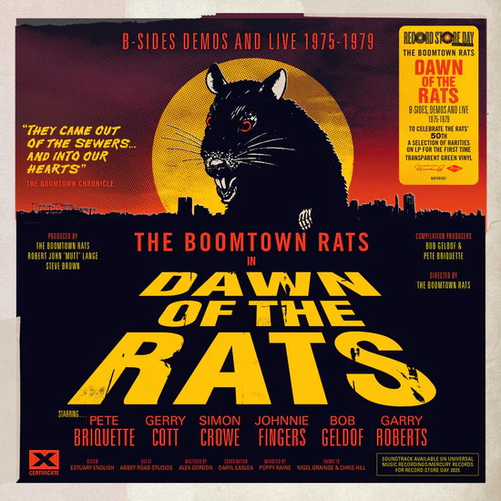BOOMTOWN RATS – DAWN OF THE RATl RSD 2025 transparent green viny LP