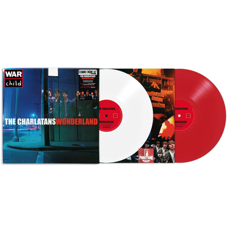 CHARLATANS - WODERLAND RSD 2025 white and red vinyl LP2