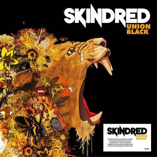 SKINDRED – UNION BLACK RSD 2025 yellow and black splatter vinyl LP2