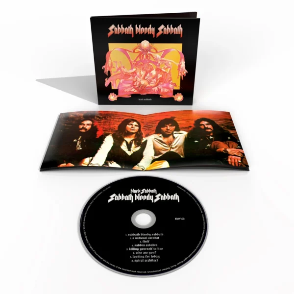 BLACK SABBATH – SABBATH BLOODY SABBATH reissue CD
