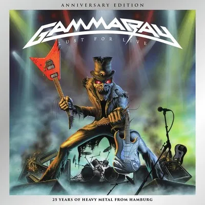 GAMMA RAY - LUST FOR LIVE CD