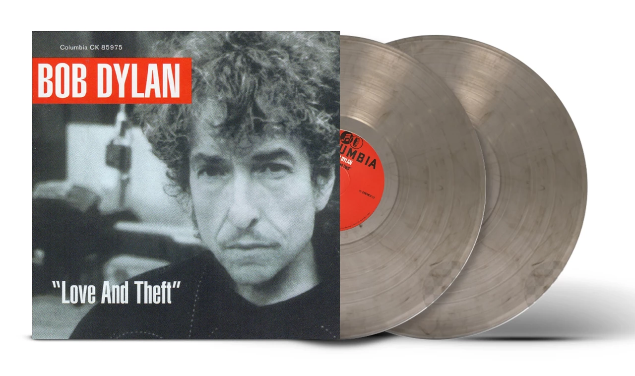 DYLAN BOB - LOVE AND THEFT smokey coloured vinyl LP2