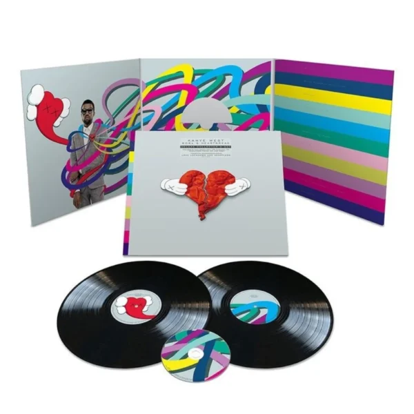WEST KANYE – 808’S & HEARTBREAK LP2CD