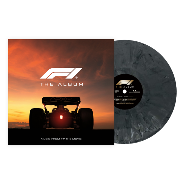O.S.T. – F1 THE ALBUM dark smoke swirl galaxy vinyl LP