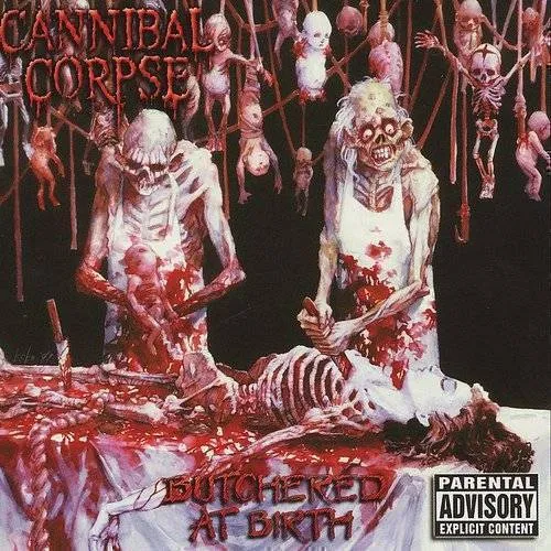 CANNIBAL CORPSE – BUTCHERED AT BIRTH LP