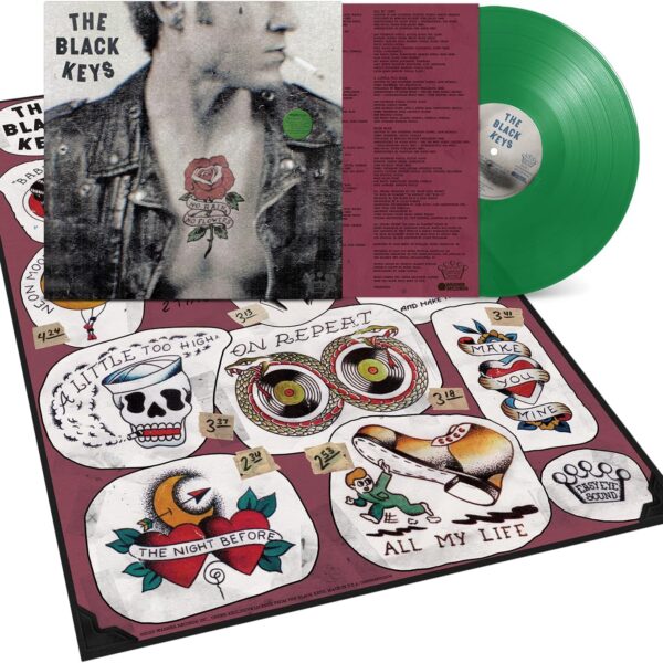BLACK KEYS – NO RAIN, NO FLOWERS Exclusive Emerald Green Vinyl LP