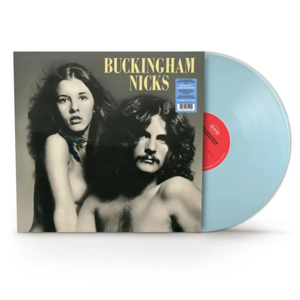 NICKS BUCKINGHAM – BUCKINGHAM NICKS baby blue vinyl LP