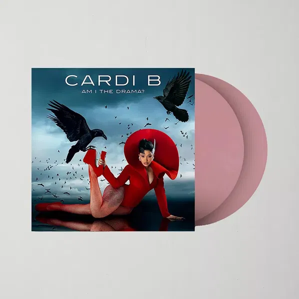 CARDI B – AM I THE DRAMA? baby pink vinyl LP2