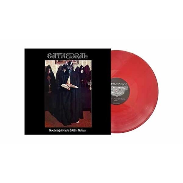 CATHEDRAL – SOCIETY’S PACT WITH SATAN red vinyl LP