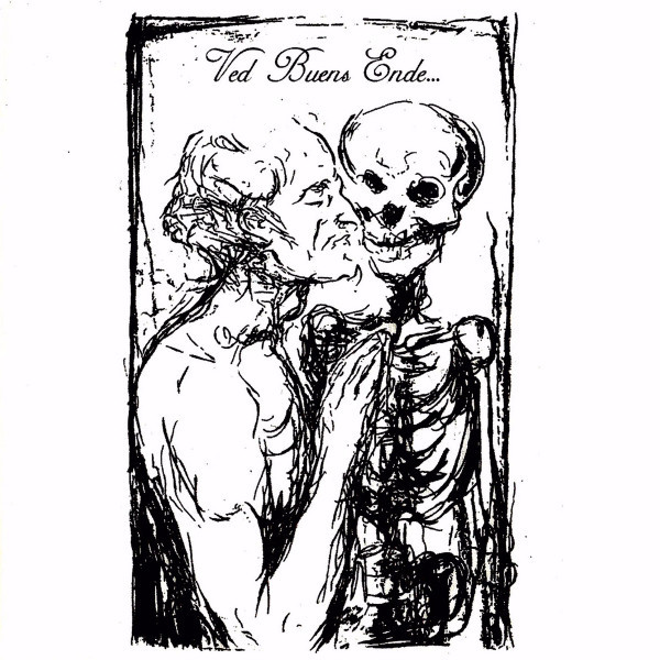 VED BUEND ENDE – THOSE WHO CARESS THE PALE WHITE black swirl vinyl LP