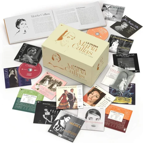 CALLAS MARIA – LA DIVINA in All Her Roles BOX