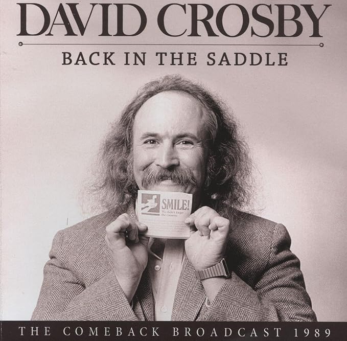 CROSBY DAVID - BACK IN THE SADDLE CD