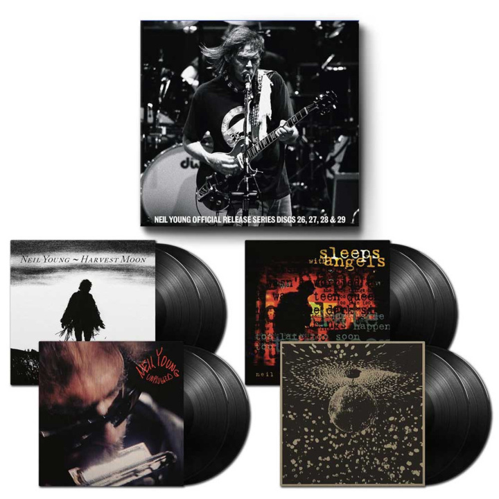 YOUNG NEIL - OFFICIAL RELEASE SERIES 26,27,28,29 LP8