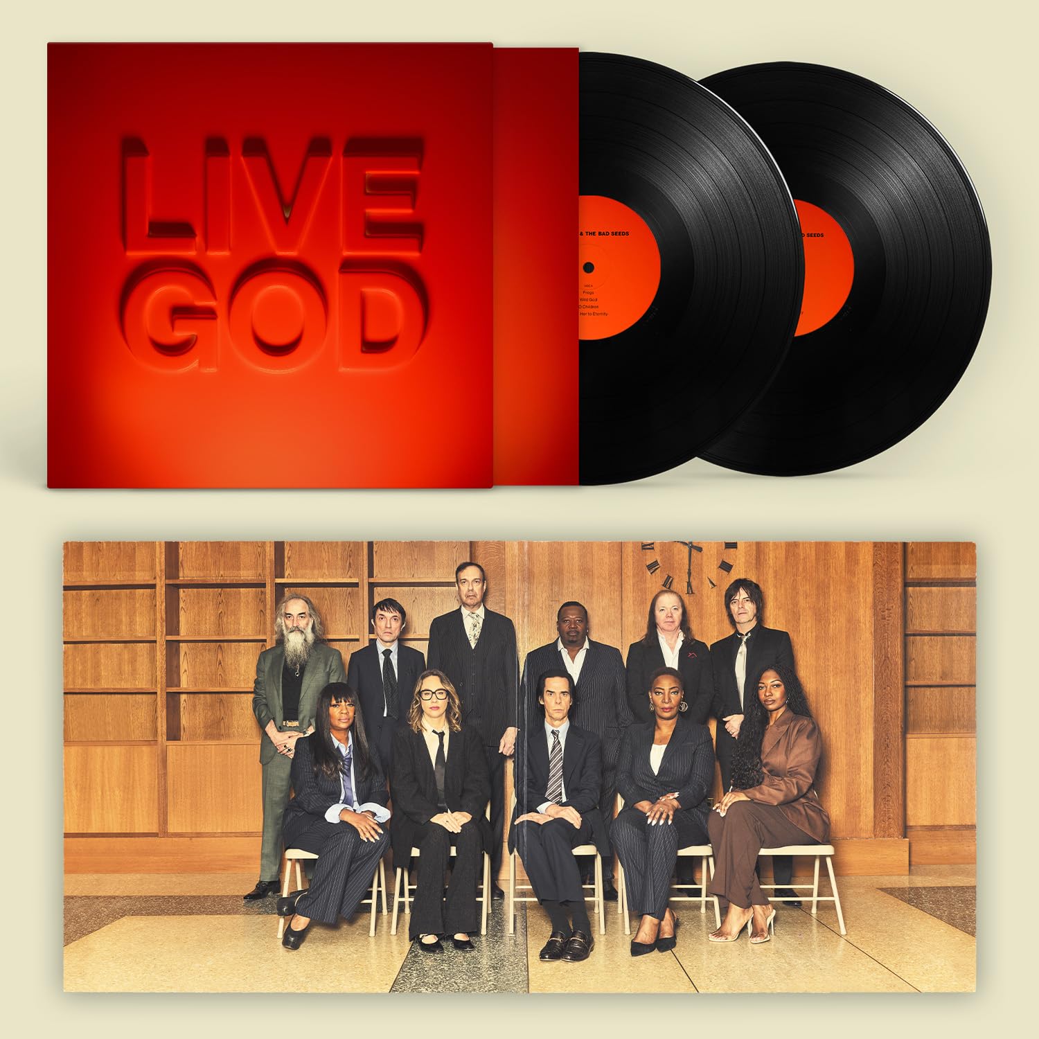 Nick Cave & the Bad Seeds - Live God LP2