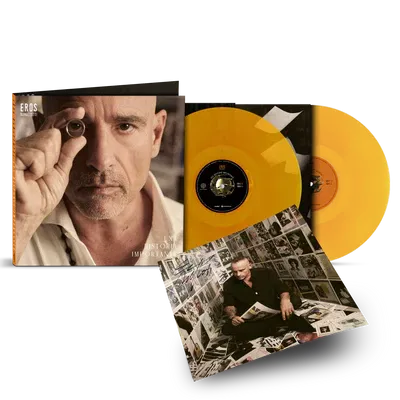 RAMAZZOTTI EROS - UNA STORIA IMPORTANTE orange vinyl LP2