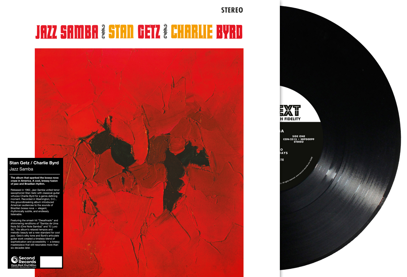 GETZ STAN - JAZZ SAMBA LP