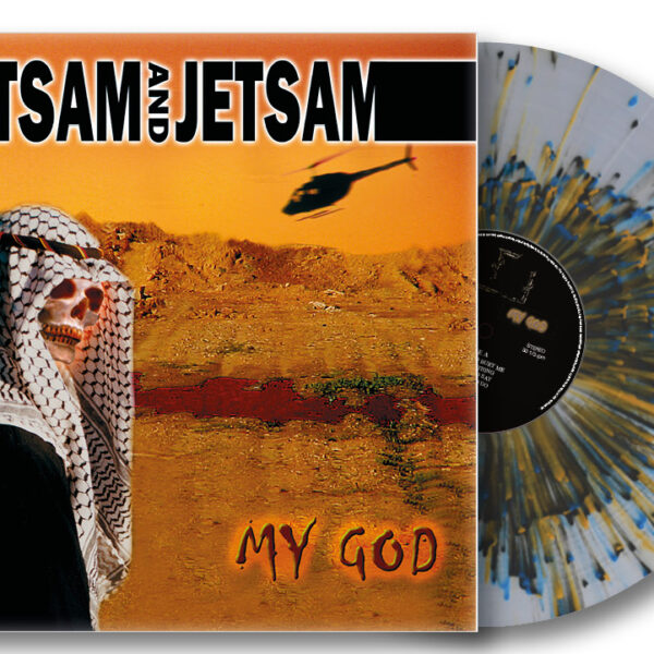 FLOTSAM AND JETSAM – MY GOD  clear vinyl splatter LP2