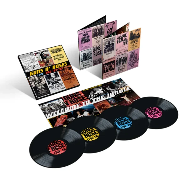 GUNS N ROSES – LIVE ERA ’87-93 box vinyl LP4