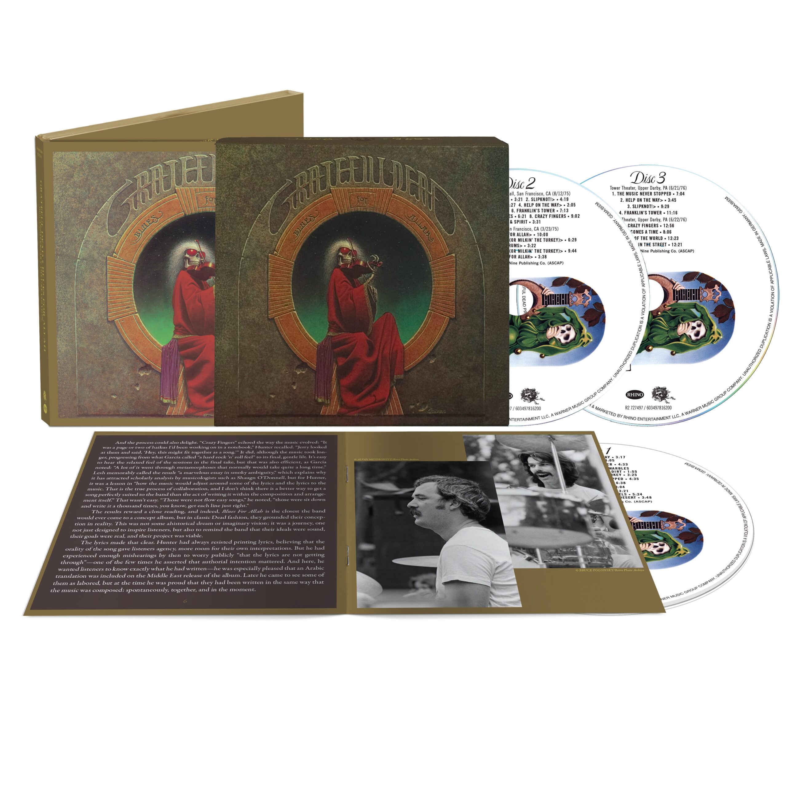 GRATEFUL DEAD - BLUES FOR ALLAH CD3