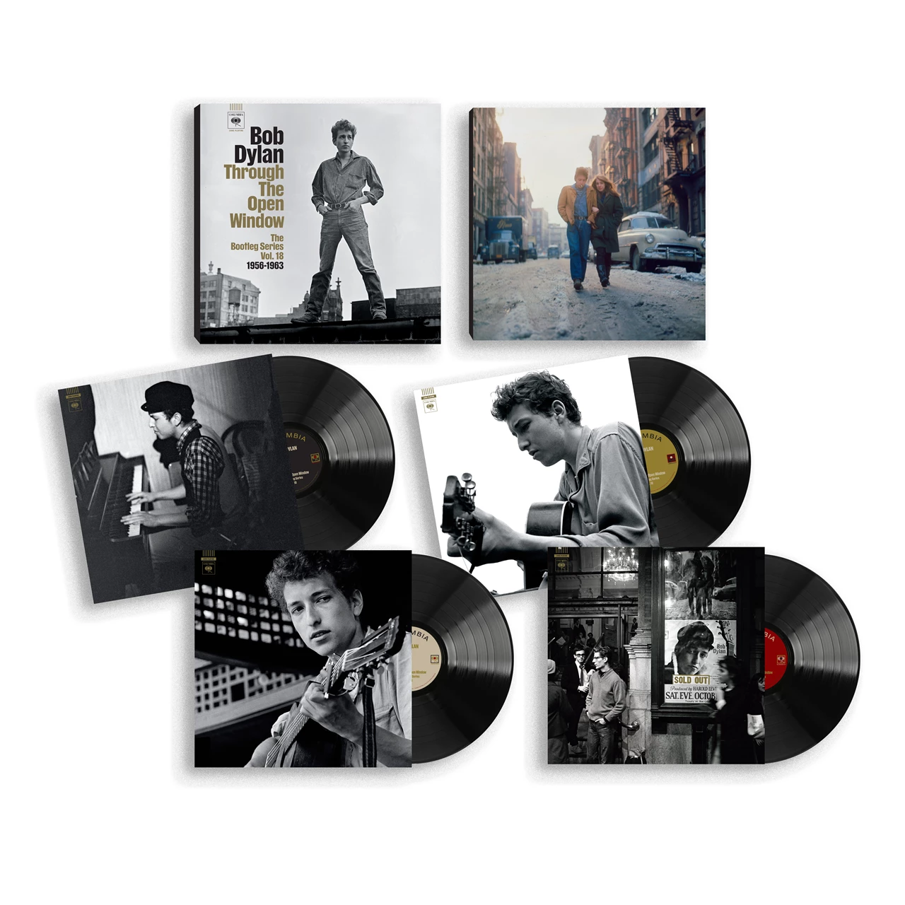 DYLAN BOB - BOOTLEG SERIES VOL. 18 THROUGH THE OPEN WINDOW 1956-1963 LP4