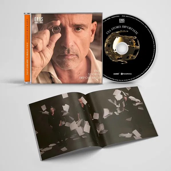 RAMAZZOTTI EROS - UNA STORIA IMPORTANTE digi pack CD