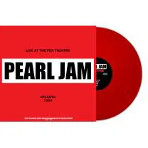 PEARL JAM – LIVE AT THE FOX THEATRE red vinyl LP