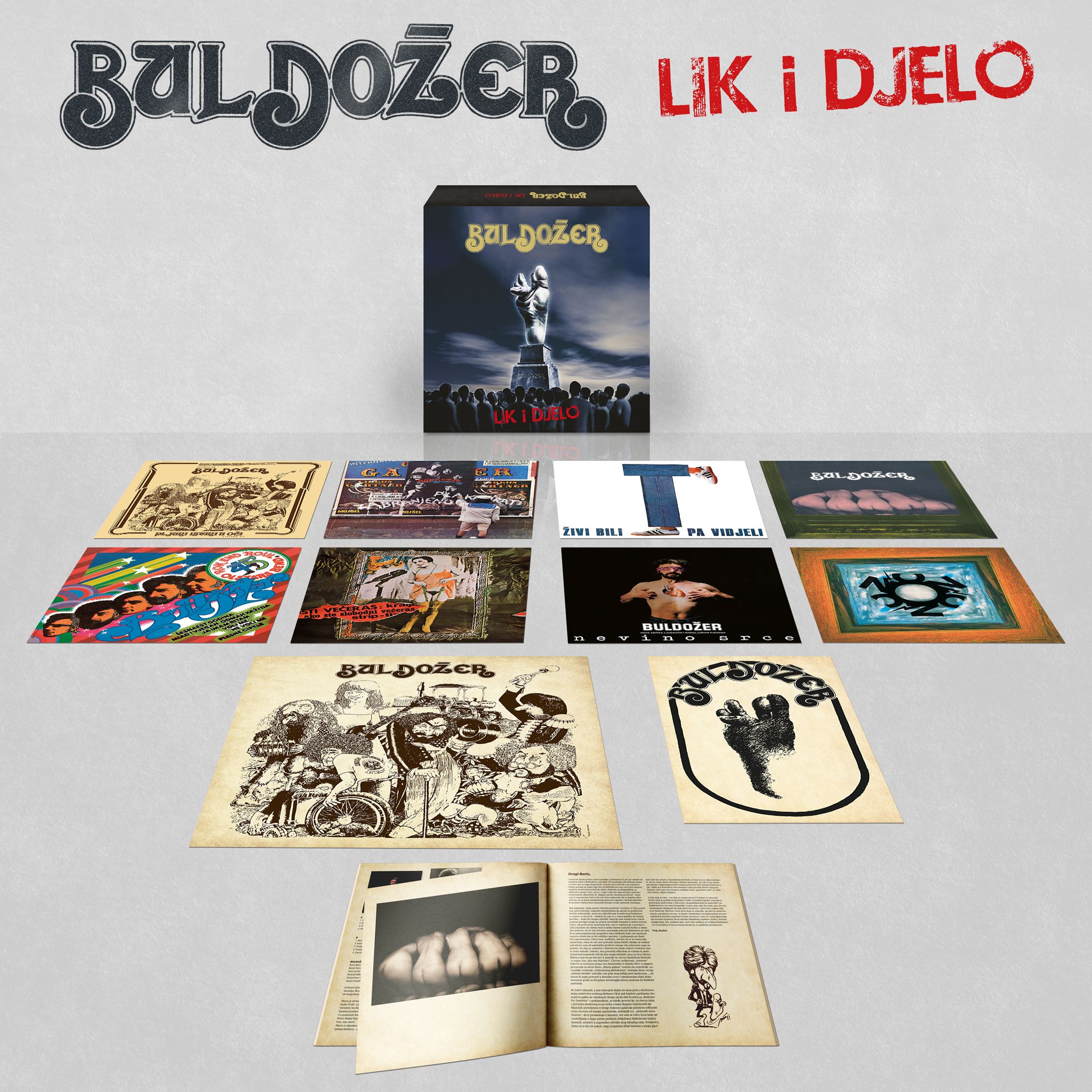 BULDOŽER - LIK I DJELO 8 X LP, booklet, 2 x poster - Image 2