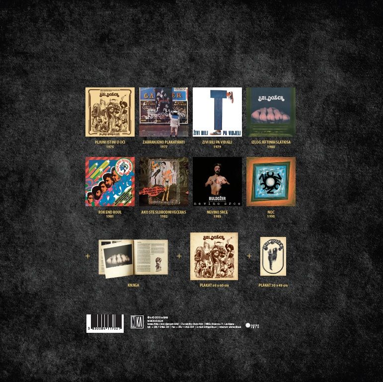 BULDOŽER - LIK I DJELO 8 X LP, booklet, 2 x poster - Image 3