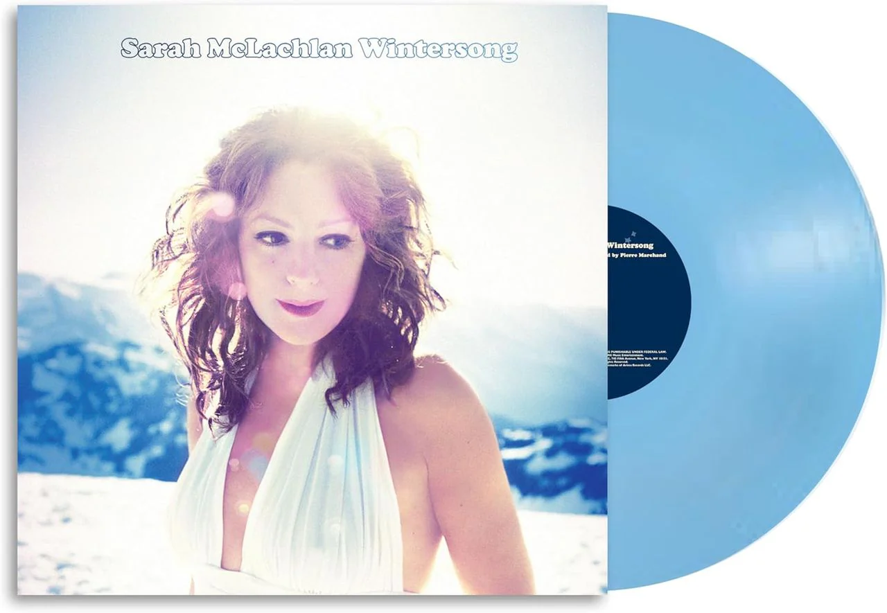 MCLACHLAN SARAH - WINTERSONG blue vinyl LP